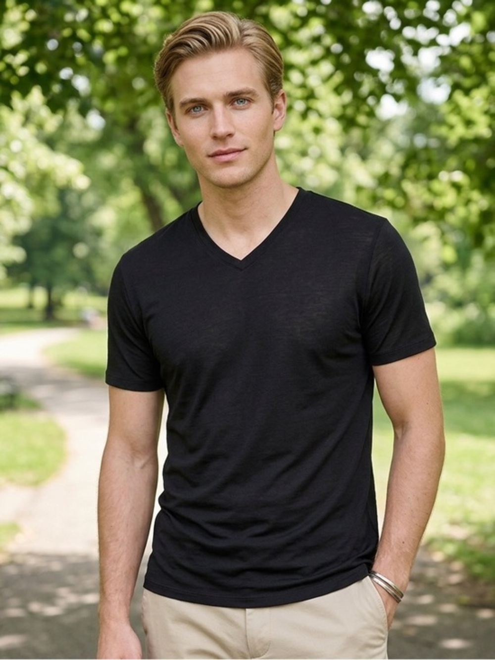 Banana Republic Luxury-Touch T-shirt